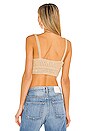 view 3 of 4 Crochet Bra Top in Straw