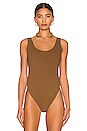view 2 of 5 Low Back Bodysuit in Cottonwood