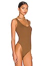 view 3 of 5 Low Back Bodysuit in Cottonwood