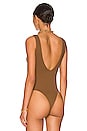 view 4 of 5 Low Back Bodysuit in Cottonwood