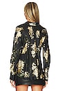 view 3 of 4 Lilac Bias Long Sleeve Blouse in Coastal
