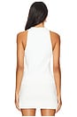 view 3 of 4 Button V-neck Tank in Off White