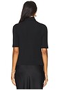 view 3 of 4 Elbow Sleeve Turtleneck in Black