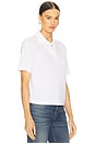 view 2 of 4 Easy Short Sleeve Polo in Optic White