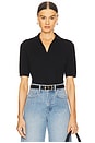 view 1 of 4 Short Sleeve Polo in Black
