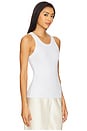 view 2 of 4 Scoop Neck Tank in Optic White