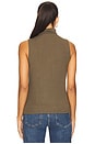 view 3 of 4 Sleeveless Turtleneck Top in Cypress