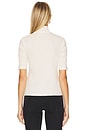 view 3 of 4 Elbow Sleeve Turtleneck in Off White