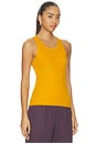 view 2 of 4 Scoop Neck Tank in Clementine