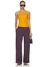 view 4 of 4 Scoop Neck Tank in Clementine