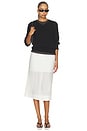 view 6 of 5 Casual V Neck Top in Black