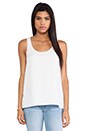 view 1 of 4 Silk Tank in White