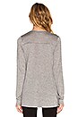 view 3 of 3 Long Sleeve Tee in Dark Heather Grey