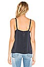 view 3 of 4 Wide Strap Cami in Coastal
