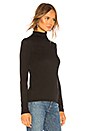 view 2 of 4 Turtleneck Tee in Black
