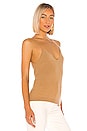 view 2 of 4 Crochet Strap Tank in Light Dune