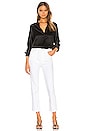 view 4 of 4 Band Collar Blouse in Black