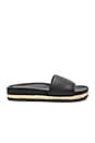 view 2 of 5 Aurelia Slide in Black Bag Peggy Leather