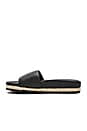 view 5 of 5 Aurelia Slide in Black Bag Peggy Leather