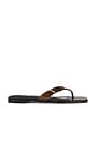 view 1 of 5 San Juan Thong Sandal in Saddle