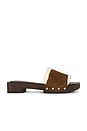 view 1 of 5 Barbara Shearling Clog in Elmwood