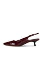 view 6 of 5 Sabra Slingback Pump in Bordeaux