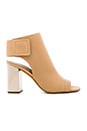 view 1 of 5 Faye Bootie in Nude & Pewter