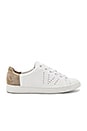 view 1 of 6 Varin Sneaker in Optic White & Woodsmoke