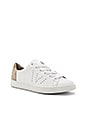 view 2 of 6 Varin Sneaker in Optic White & Woodsmoke