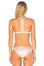 view 3 of 4 Lace Trim Bralette in Blush