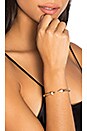 view 1 of 4 Mini Titan Crystal Bracelet in Rose Gold & Clear