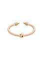 view 4 of 4 Mini Titan Crystal Bracelet in Rose Gold & Clear