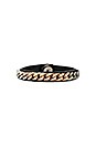 view 1 of 3 Monaco Wrap Bracelet in Black Leather & Multi