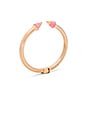 view 5 of 6 BRACELET PIERRE ET MÉTAL MINI TITAN in Pink Howlite & Rosegold