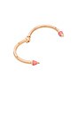 view 6 of 6 BRACELET PIERRE ET MÉTAL MINI TITAN in Pink Howlite & Rosegold