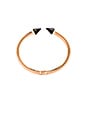 view 5 of 5 Mini Titan Stone Bracelet in Rosegold/Onyx in Rosegold & Onyx