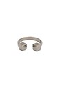 view 4 of 4 Ultra Double Cubo Ring in Silver