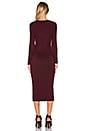 view 3 of 3 Hewitt Dress in Merlot