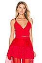 view 1 of 5 TOP RÉVERSIBLE WINSTON in Red & Merlot