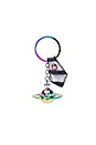 view 1 of 1 Round Orb Gadget Key Ring in White