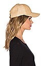view 2 of 6 Straw Baseball Hat in Tan