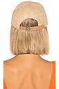view 2 of 3 Woven Baseball Cap in Natural