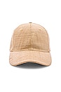 view 3 of 3 Woven Baseball Cap in Natural
