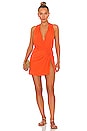 view 1 of 3 Karina Cover Up Dress in Orange