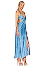 view 2 of 3 Duda Cut Out Maxi Dress in Pizan Blue