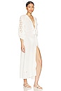 view 3 of 4 Knot Long Caftan in Off White