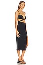 view 2 of 3 Zene Ester Midi Dress in Black