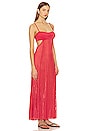 view 2 of 3 Melinda Long Dress in Red