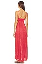 view 3 of 3 Melinda Long Dress in Red