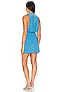 view 3 of 3 Karina Short Cover Dress in Light Blue